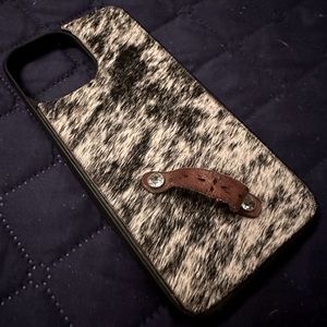 iPhone 12 Pro Max cowhide case